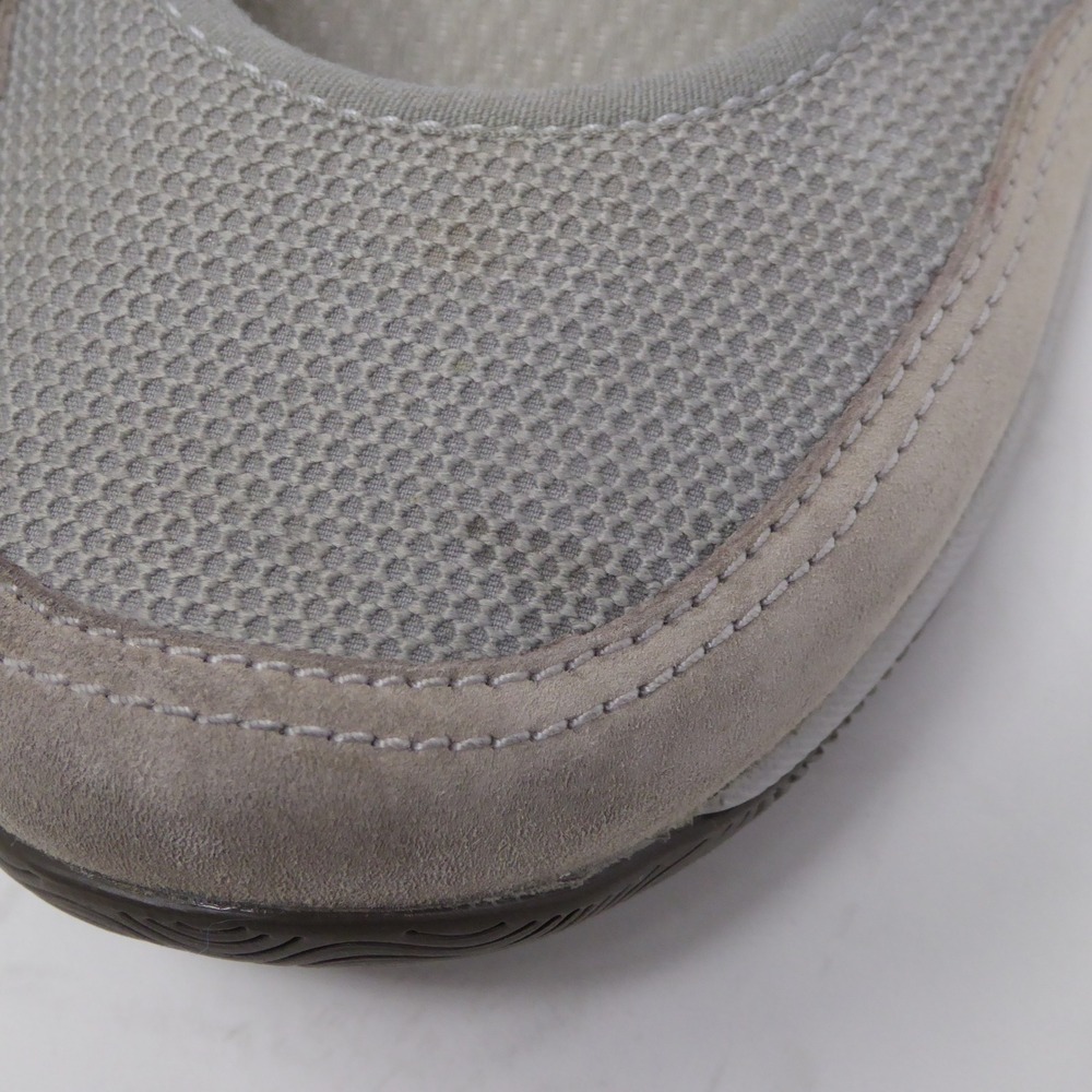 Dansko Hennie Womens Mary Jane Shoes Gray Leather Mesh Walking Flats 39 / 8.5 - Picture 4 of 10